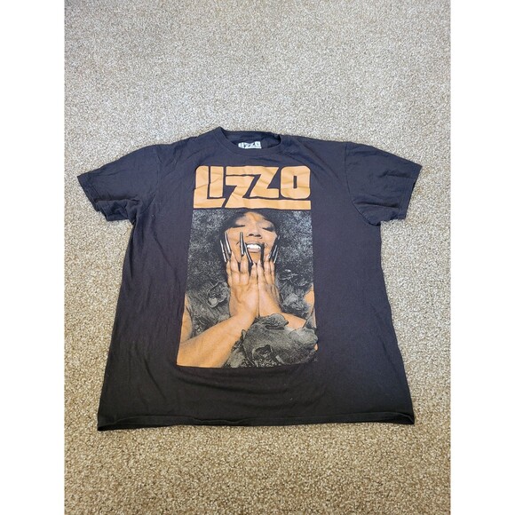 Lizzo Mens Large Hip Hop Rap Graphic Unisex T-Shirt - Picture 3 of 12